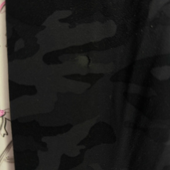 Lululemon leggings camouflage camo dark grey black soft buttery stretchy comfy - Picture 8 of 9